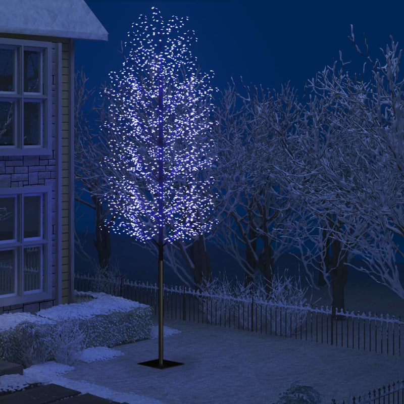 Load image into Gallery viewer, Vidaxl kerstboom 2000 led's blauw licht kersenbloesem 500 cm