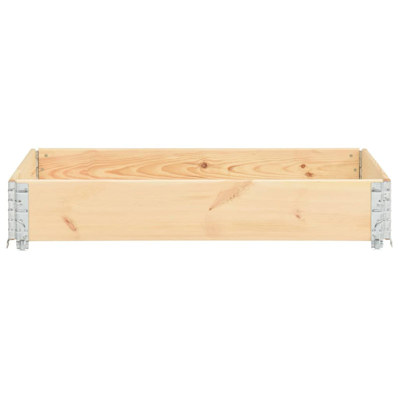 Load image into Gallery viewer, Vidaxl plantenbak verhoogd 80x120 cm massief grenenhout