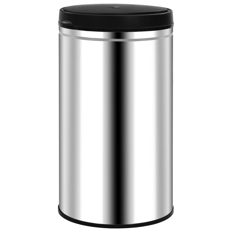 Load image into Gallery viewer, Vidaxl prullenbak met automatische sensor 60 l roestvrij staal