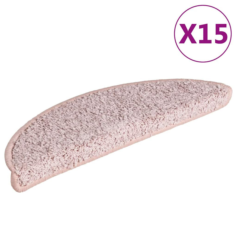 Load image into Gallery viewer, Vidaxl trapmatten 15 st 56x17x3 cm lichtroze