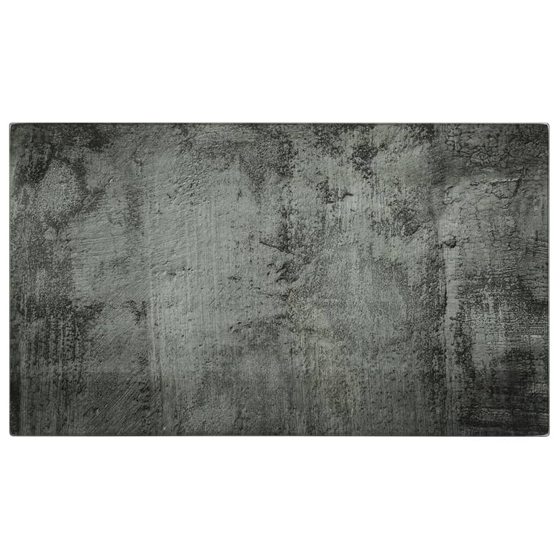 Cargue la imagen en el visor de la galería, Vidaxl snijplanken 2 st met betonpatroon gehard glas