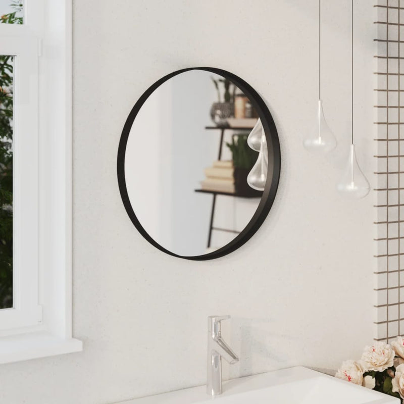 Load image into Gallery viewer, Vidaxl wandspiegel 50 cm zwart