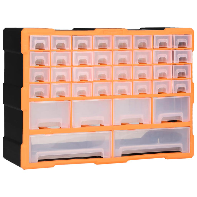 Load image into Gallery viewer, Vidaxl organiser met 38 lades 52x16x37,5 cm