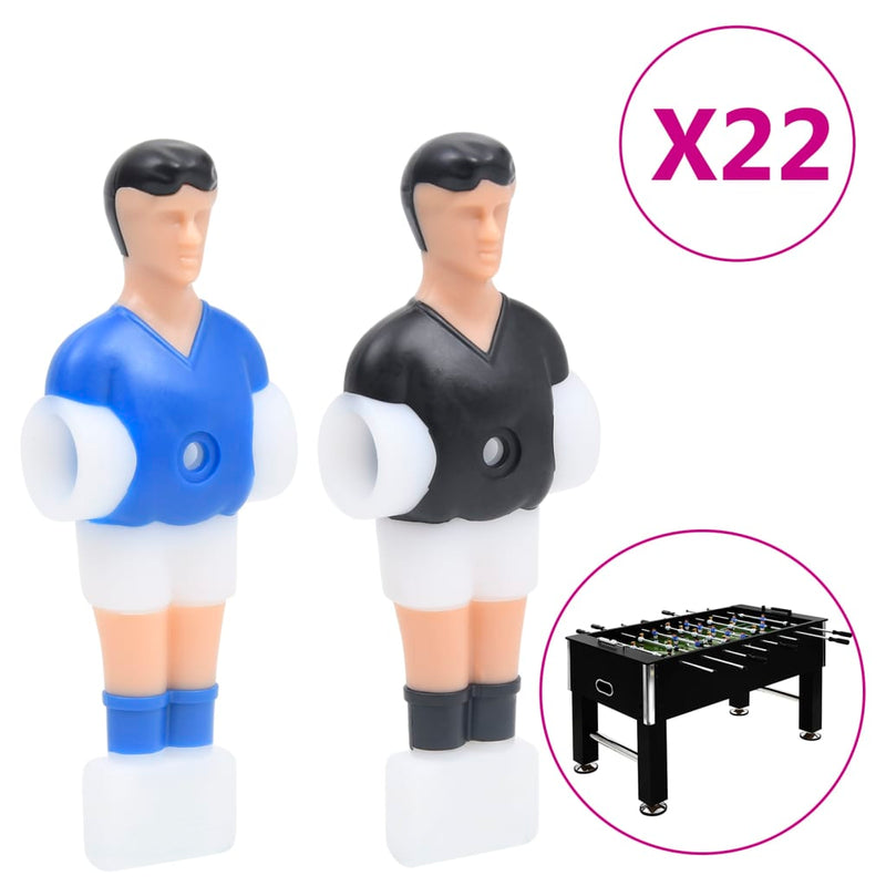 Load image into Gallery viewer, Vidaxl tafelvoetbalspelers voor 12,7 mm staaf 22 st