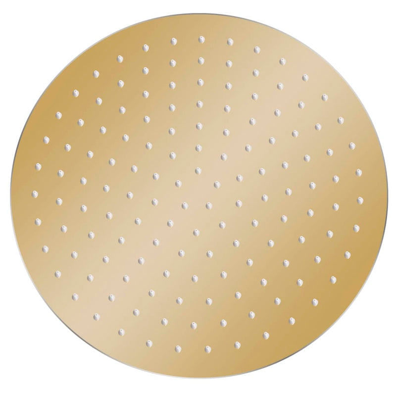 Load image into Gallery viewer, Vidaxl regendouchekop rond 30 cm roestvrij staal goudkleurig