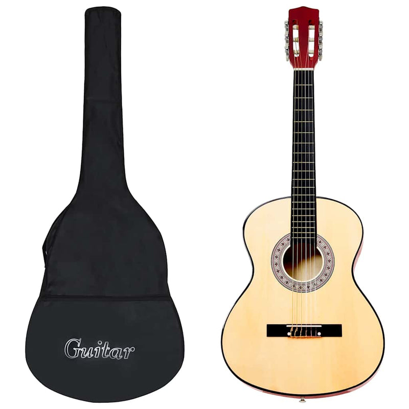 Cargue la imagen en el visor de la galería, Vidaxl gitaar klassiek beginner met tas 3 4 36
