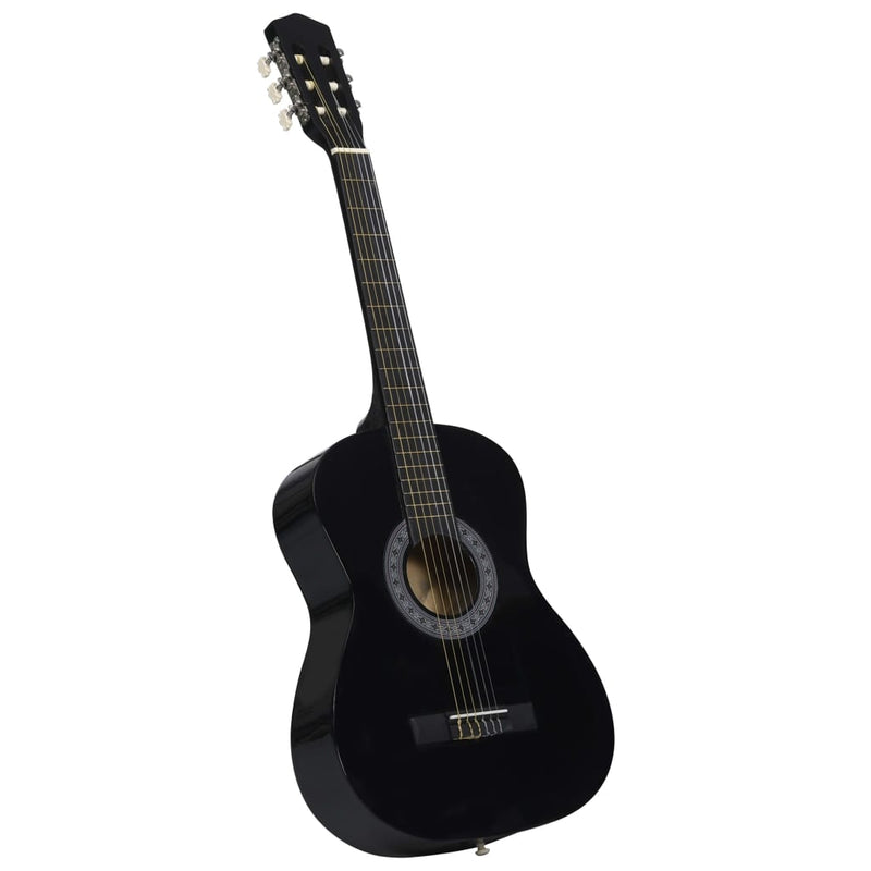Load image into Gallery viewer, Vidaxl gitaar klassiek beginner met tas 3 4 36 zwart