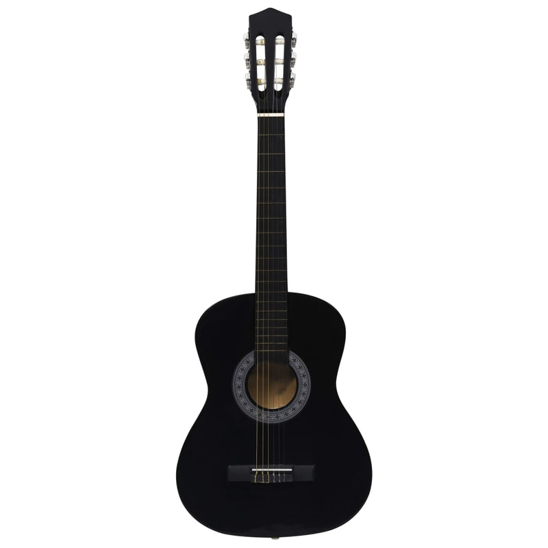 Load image into Gallery viewer, Vidaxl gitaar klassiek beginner met tas 3 4 36 zwart