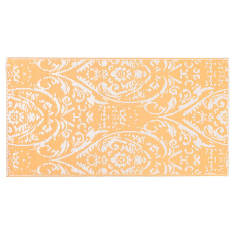Load image into Gallery viewer, Vidaxl buitenkleed arakil 80x150 cm pp oranje en wit