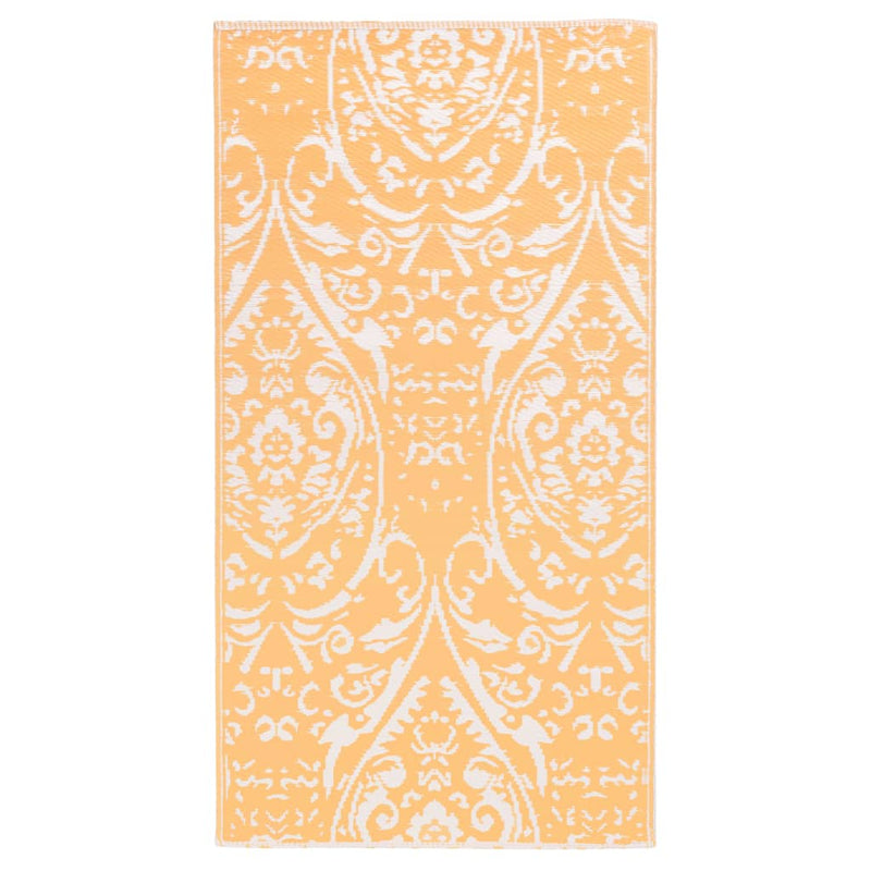 Load image into Gallery viewer, Vidaxl buitenkleed arakil 160x230 cm pp oranje en wit