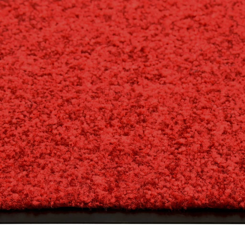 Load image into Gallery viewer, Vidaxl deurmat wasbaar 120x180 cm rood