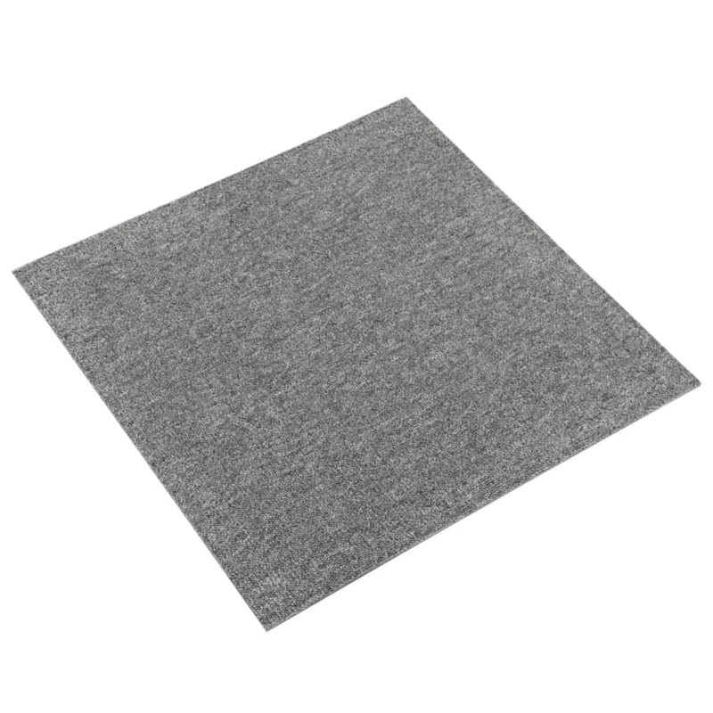Load image into Gallery viewer, Vidaxl tapijttegels 20 st 5 m² 50x50 cm grijs