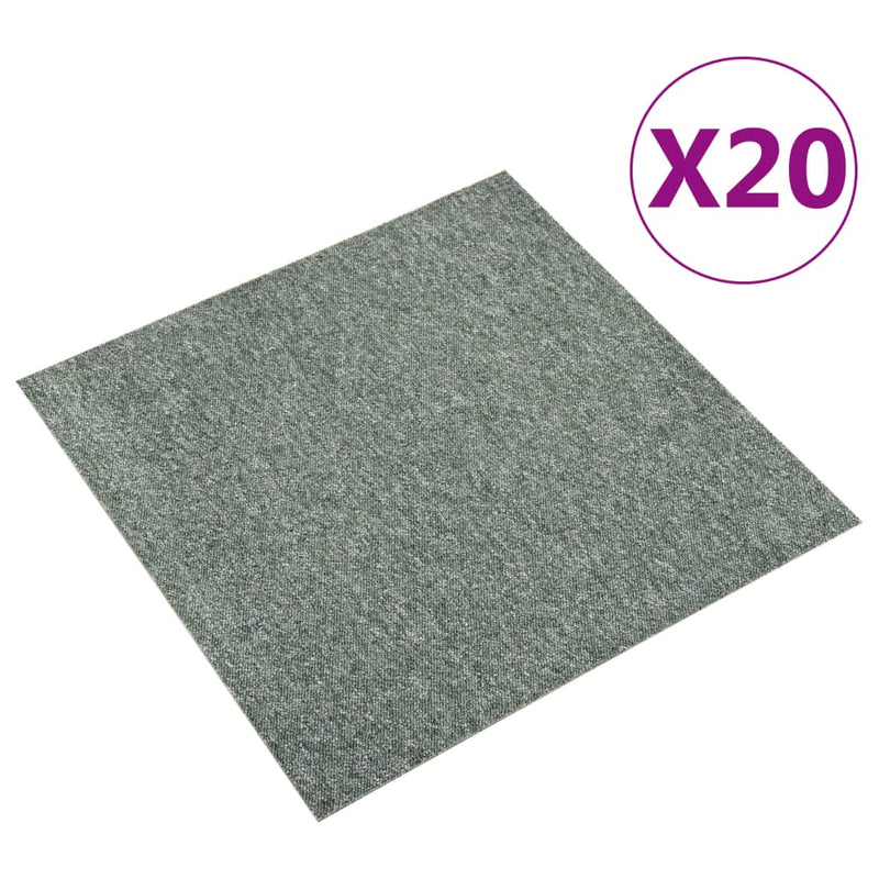 Load image into Gallery viewer, Vidaxl tapijttegels 20 st 5 m² 50x50 cm groen