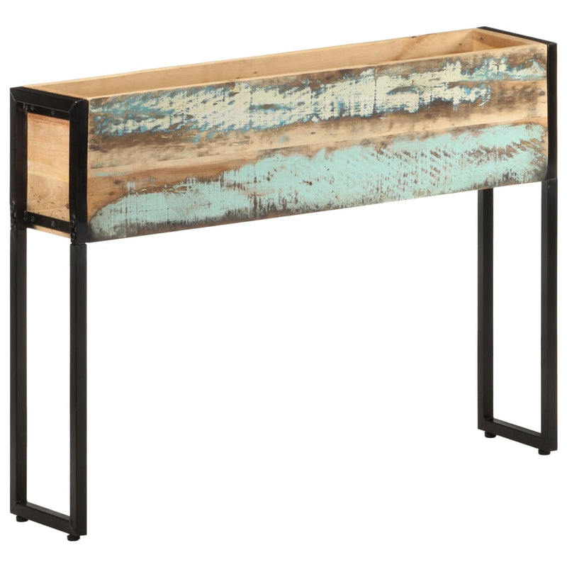 Load image into Gallery viewer, Vidaxl plantenbak 90x20x68 cm massief gerecycled hout