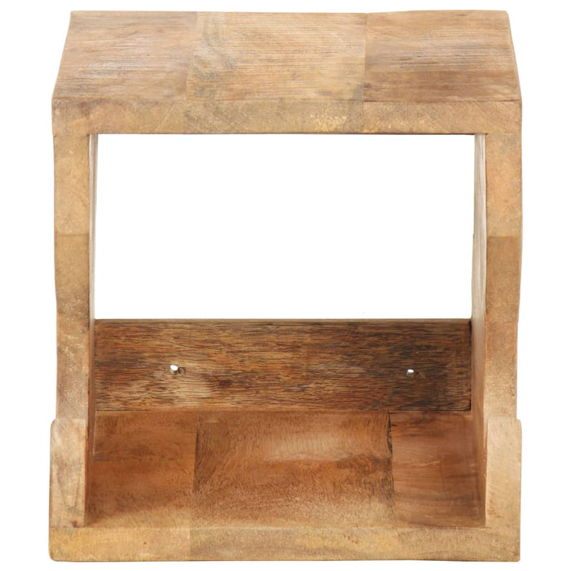 Load image into Gallery viewer, Vidaxl wandfietsenrek 35x25x25 cm massief ruw mangohout