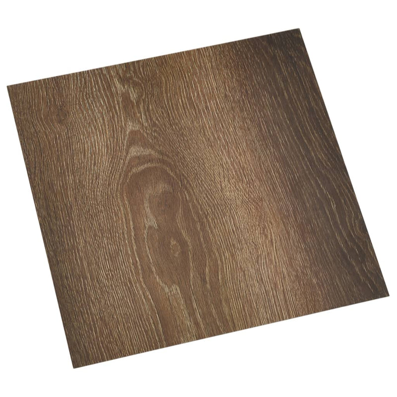 Load image into Gallery viewer, Vidaxl vloerplanken zelfklevend 55 st 5,11 m² pvc bruin