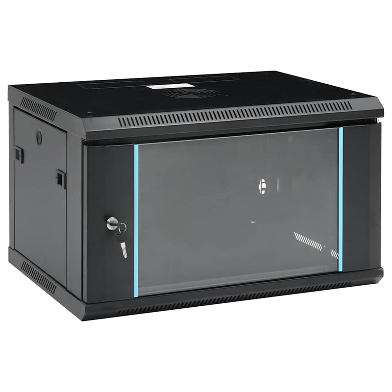 Load image into Gallery viewer, Vidaxl netwerkkast voor aan de muur 6u 19 ip20 600x450x350 mm