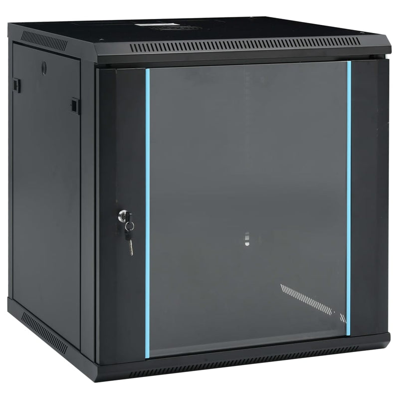 Load image into Gallery viewer, Vidaxl netwerkkast voor aan de muur 12u 19 ip20 600x600x640 mm