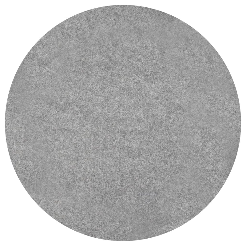 Load image into Gallery viewer, Vidaxl kunstgras met noppen rond 170 cm grijs