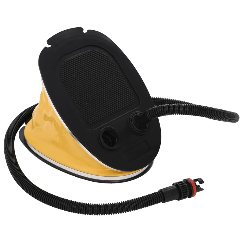 Load image into Gallery viewer, Vidaxl voetpomp 26x18 cm pp en pe grijs en geel