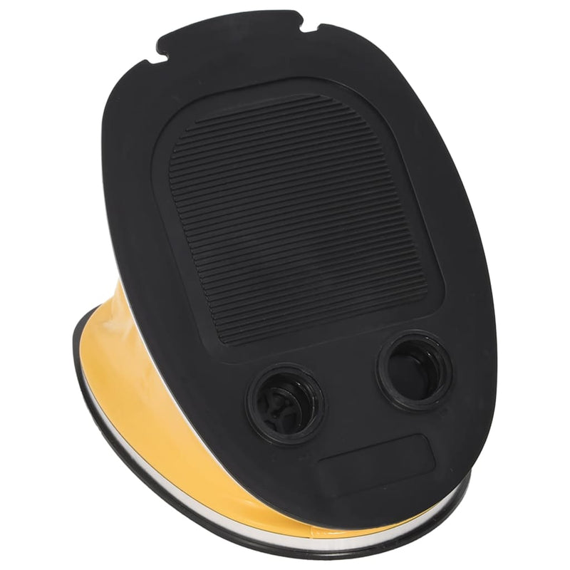 Load image into Gallery viewer, Vidaxl voetpomp 26x18 cm pp en pe grijs en geel