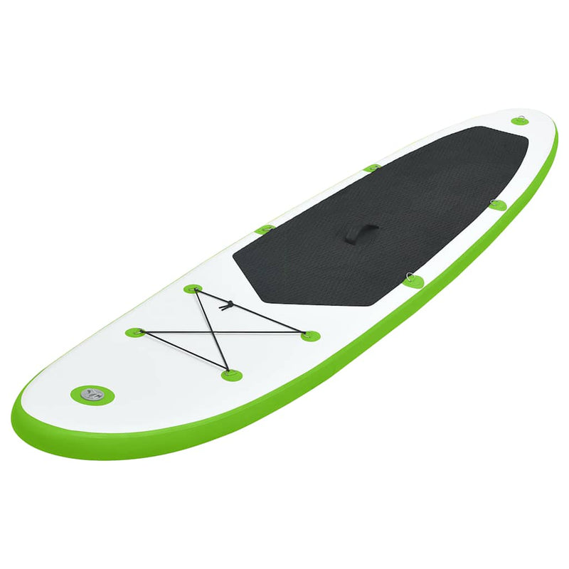 Load image into Gallery viewer, Vidaxl stand up paddleboardset opblaasbaar groen en wit