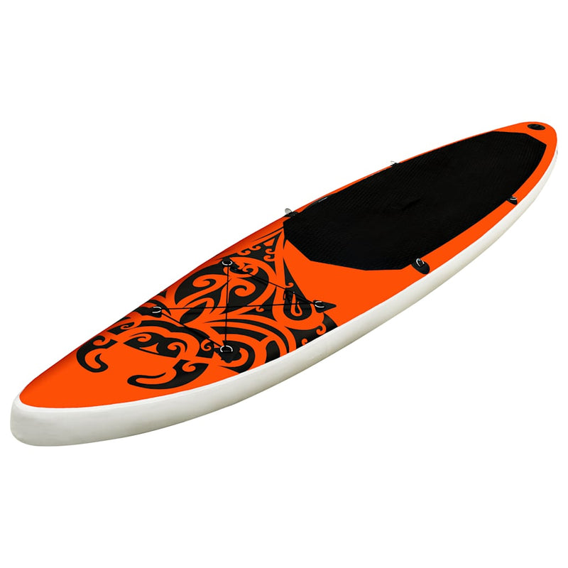 Load image into Gallery viewer, Vidaxl stand up paddleboardset opblaasbaar 366x76x15 cm oranje