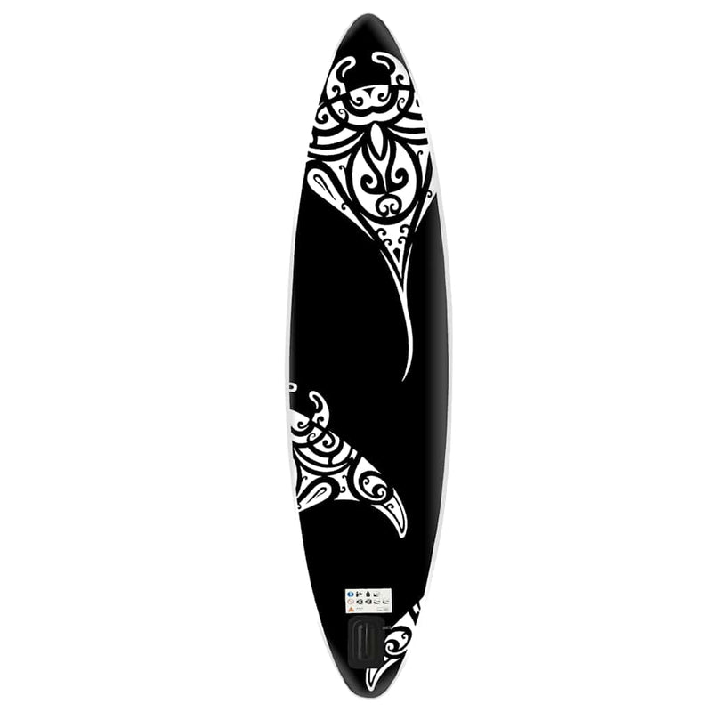 Load image into Gallery viewer, Vidaxl stand up paddleboardset opblaasbaar 305x76x15 cm zwart