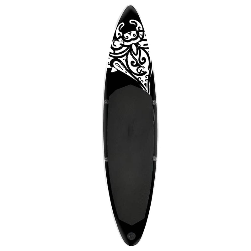 Load image into Gallery viewer, Vidaxl stand up paddleboardset opblaasbaar 366x76x15 cm zwart