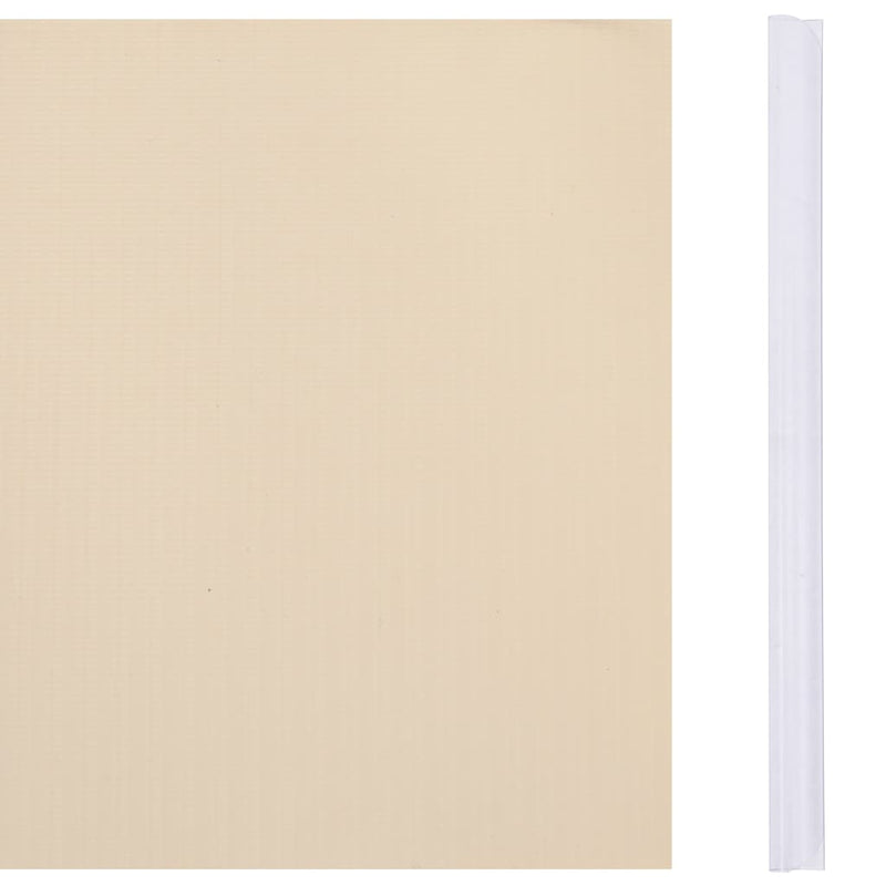 Chargez l'image dans la visionneuse de la galerie, Vidaxl tuinscherm 35x0,19 m pvc crème