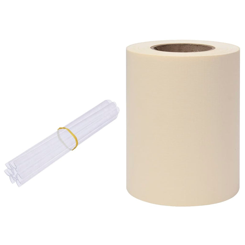 Load image into Gallery viewer, Vidaxl tuinscherm 70x0,19 m pvc crèmekleurig