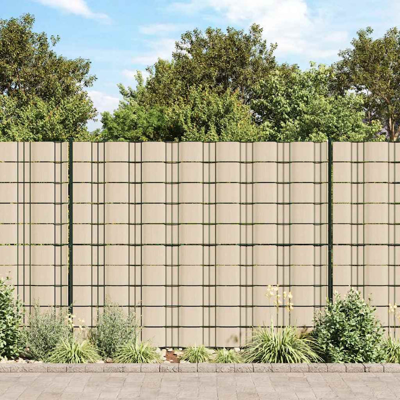 Chargez l'image dans la visionneuse de la galerie, Vidaxl tuinscherm 70x0,19 m pvc crèmekleurig
