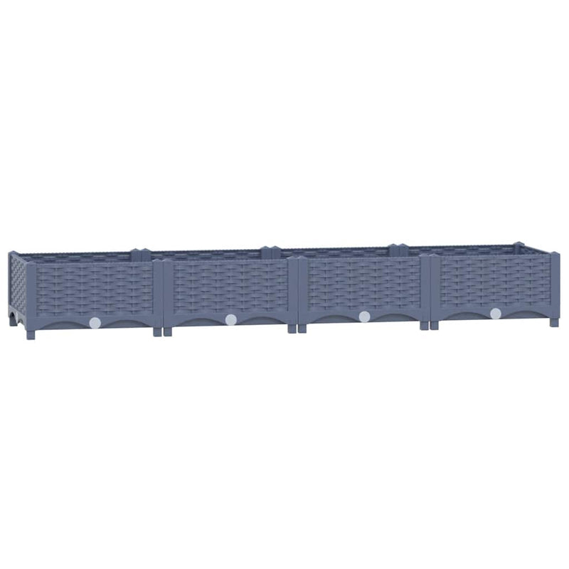 Load image into Gallery viewer, Vidaxl plantenbak verhoogd 160x40x23 cm polypropyleen