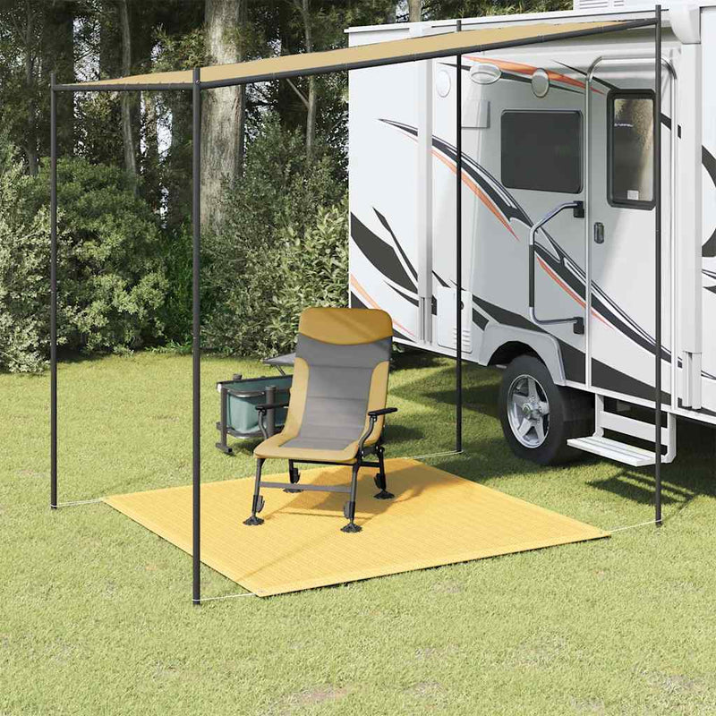 Load image into Gallery viewer, Vidaxl tenttapijt 250x250 cm hdpe beige