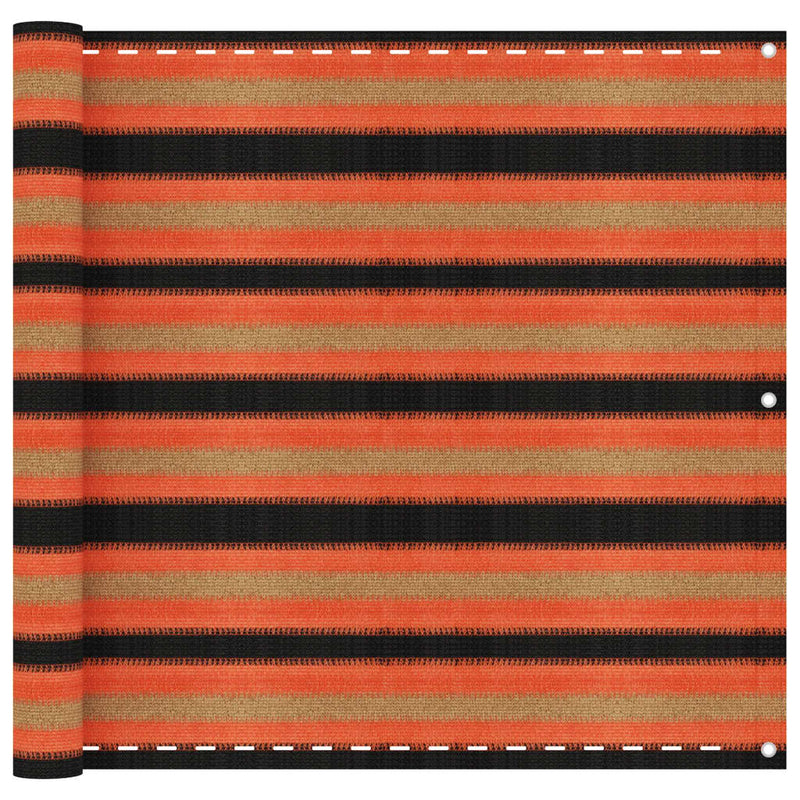 Load image into Gallery viewer, Vidaxl balkonscherm 90x500 cm hdpe meerkleurig