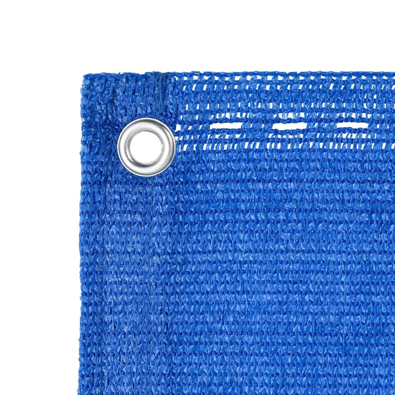 Load image into Gallery viewer, Vidaxl balkonscherm 75x500 cm hdpe blauw