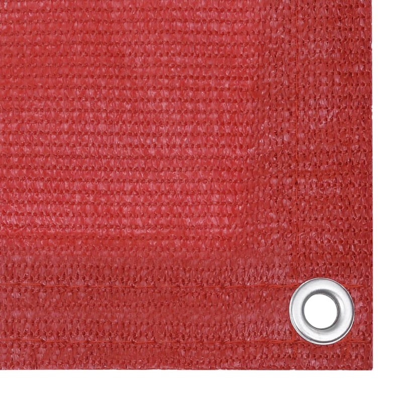 Load image into Gallery viewer, Vidaxl balkonscherm 90x500 cm hdpe rood