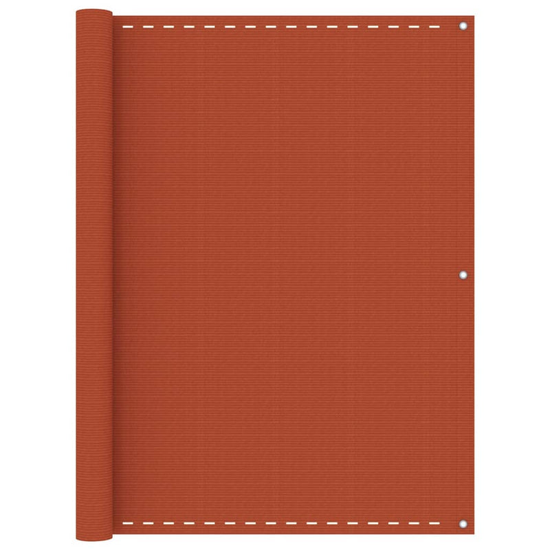 Load image into Gallery viewer, VidaXL Balkonscherm 120x300 cm HDPE oranje