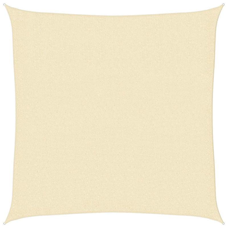 ギャラリービューアに画像をロードする, Vidaxl zonnezeil 160 g m² 2,5x2,5 m hdpe crèmekleurig