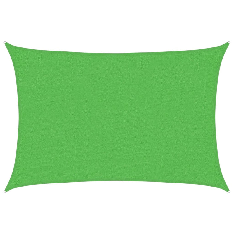 Afbeelding laden in galerijviewer, Vidaxl zonnezeil 160 g m² 2x2,5 m hdpe lichtgroen