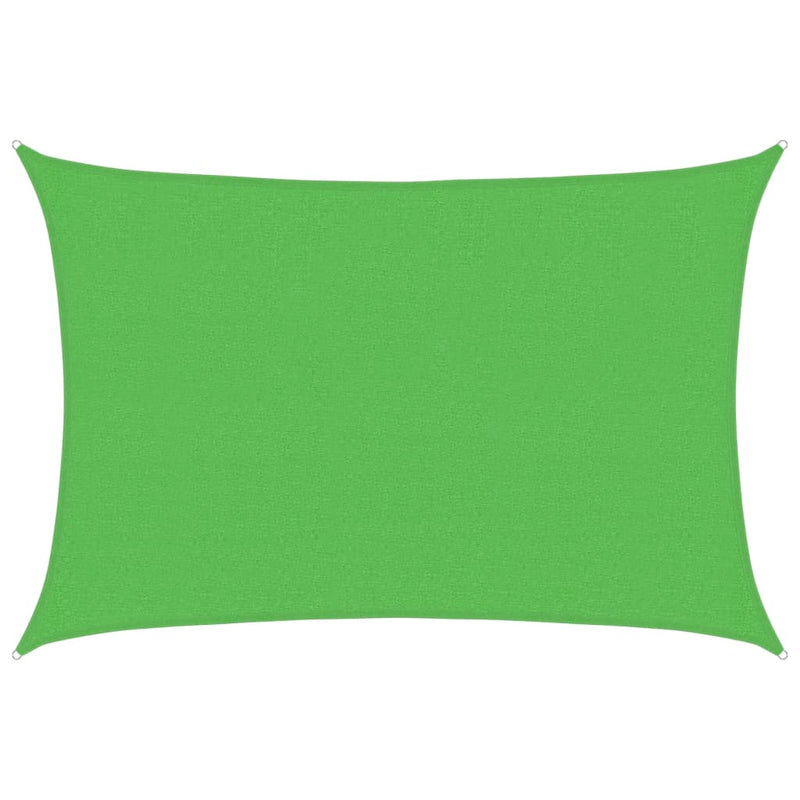Cargue la imagen en el visor de la galería, Vidaxl zonnezeil 160 g m² 2,5x4 m hdpe lichtgroen
