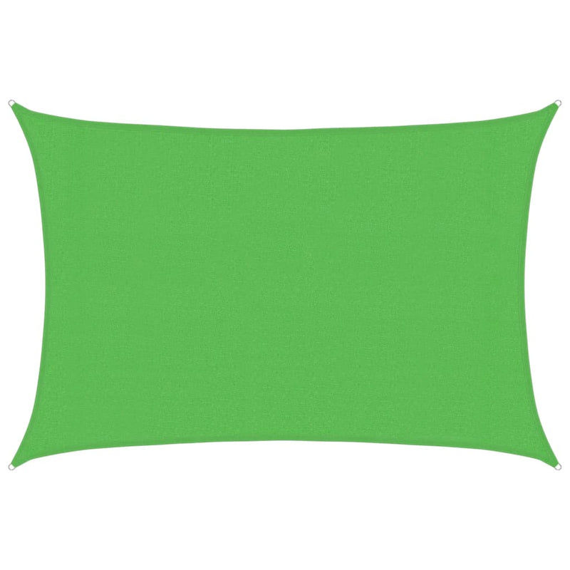 Afbeelding laden in galerijviewer, Vidaxl zonnezeil 160 g m² 3x4 m hdpe lichtgroen