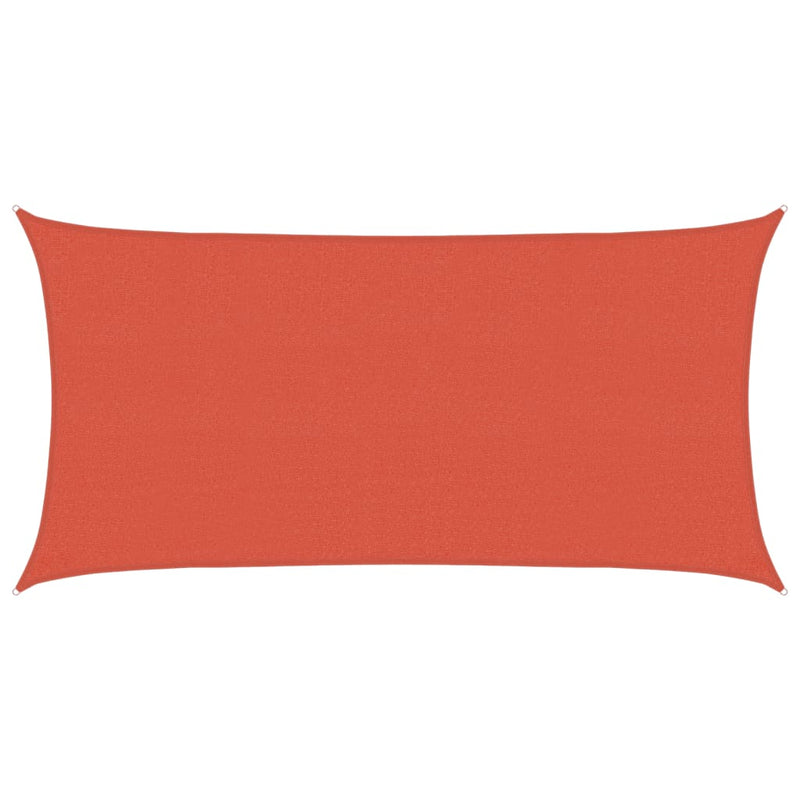 Load image into Gallery viewer, Vidaxl zonnezeil 160 g m² 2,5x5 m hdpe terracottakleurig