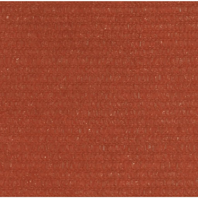 Load image into Gallery viewer, VidaXL Zonnezeil 160 g m² 2,5x2,5x3,5 m HDPE terracottakleurig