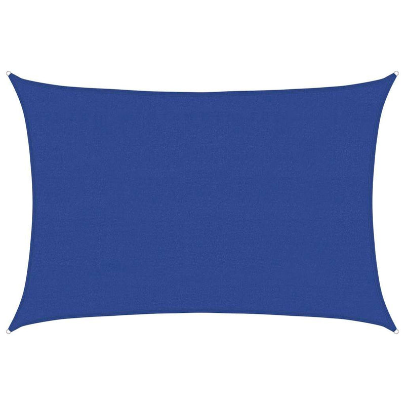 Chargez l'image dans la visionneuse de la galerie, Vidaxl zonnezeil 160 g m² rechthoekig 4x6 m hdpe blauw