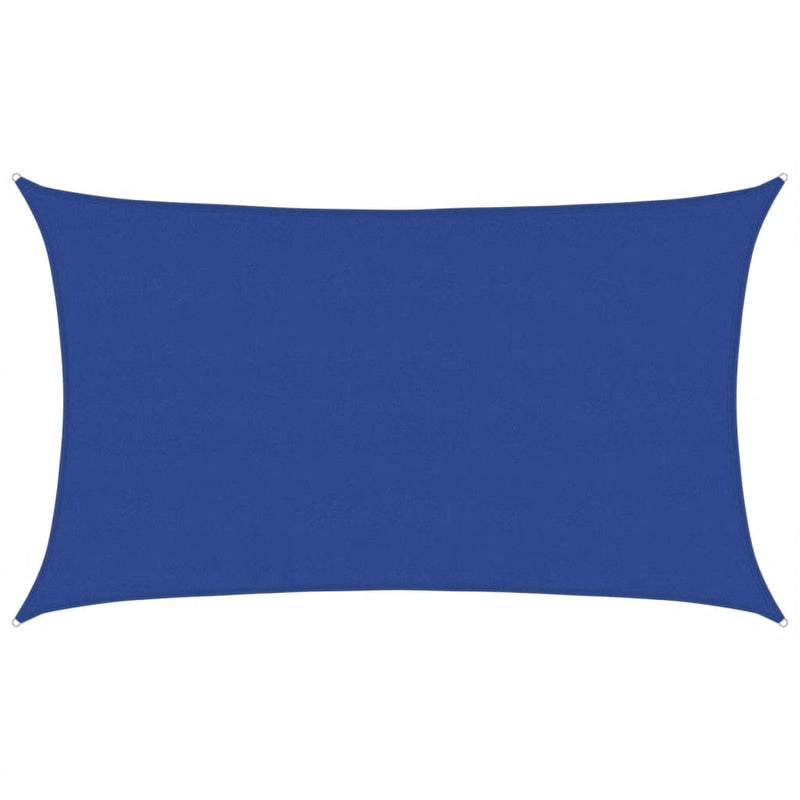 Chargez l'image dans la visionneuse de la galerie, Vidaxl zonnezeil 160 g m² rechthoekig 5x8 m hdpe blauw
