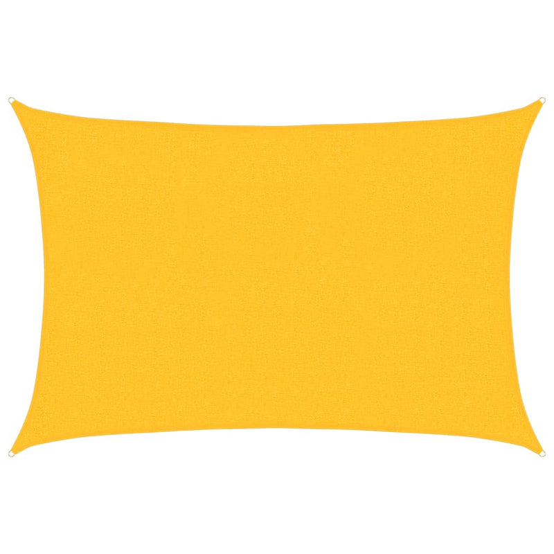 Load image into Gallery viewer, Vidaxl zonnezeil 160 g m² rechthoekig 2x2,5 m hdpe geel