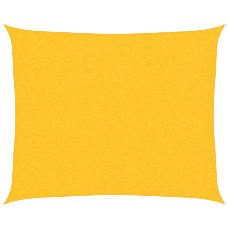 Afbeelding laden in galerijviewer, Vidaxl zonnezeil 160 g m² 2,5x3 m hdpe geel