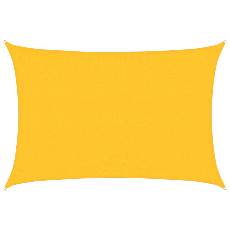Load image into Gallery viewer, Vidaxl zonnezeil 160 g m² rechthoekig 3,5x5 m hdpe geel