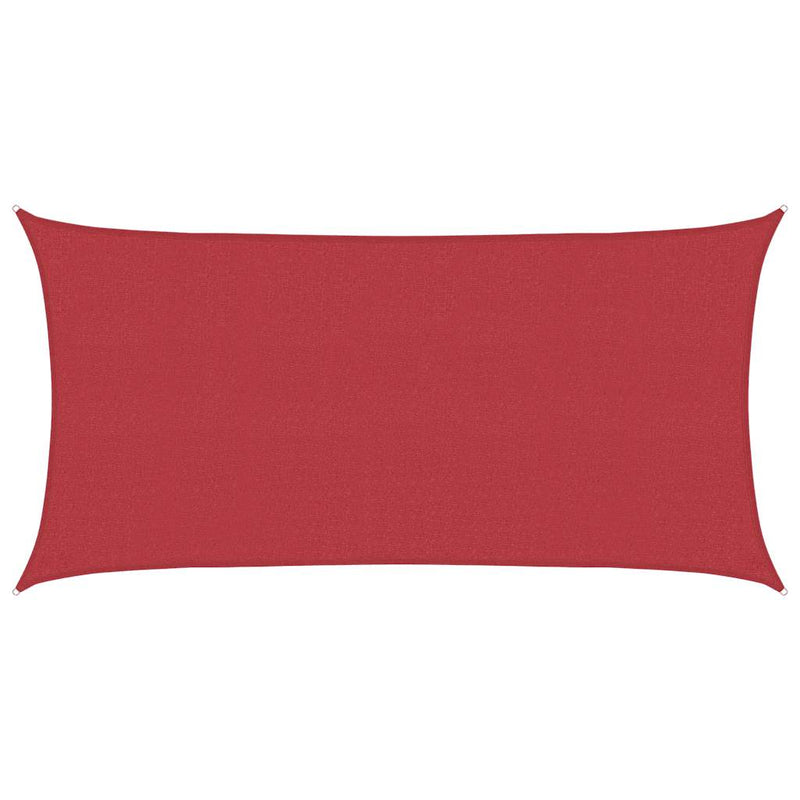 Afbeelding laden in galerijviewer, Vidaxl zonnezeil 160 g m² 2x3,5 m hdpe rood